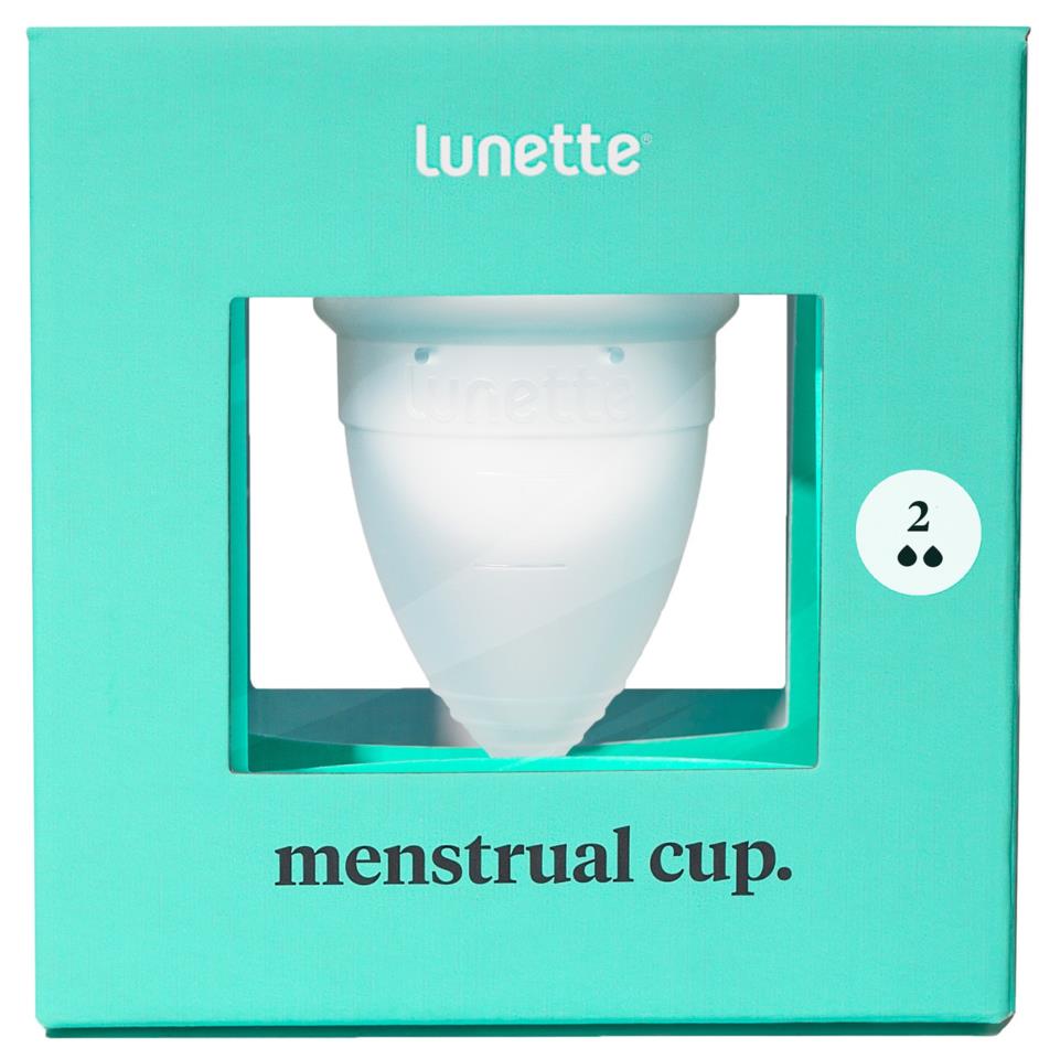 Lunette Menstrual Cup Clear Model 2