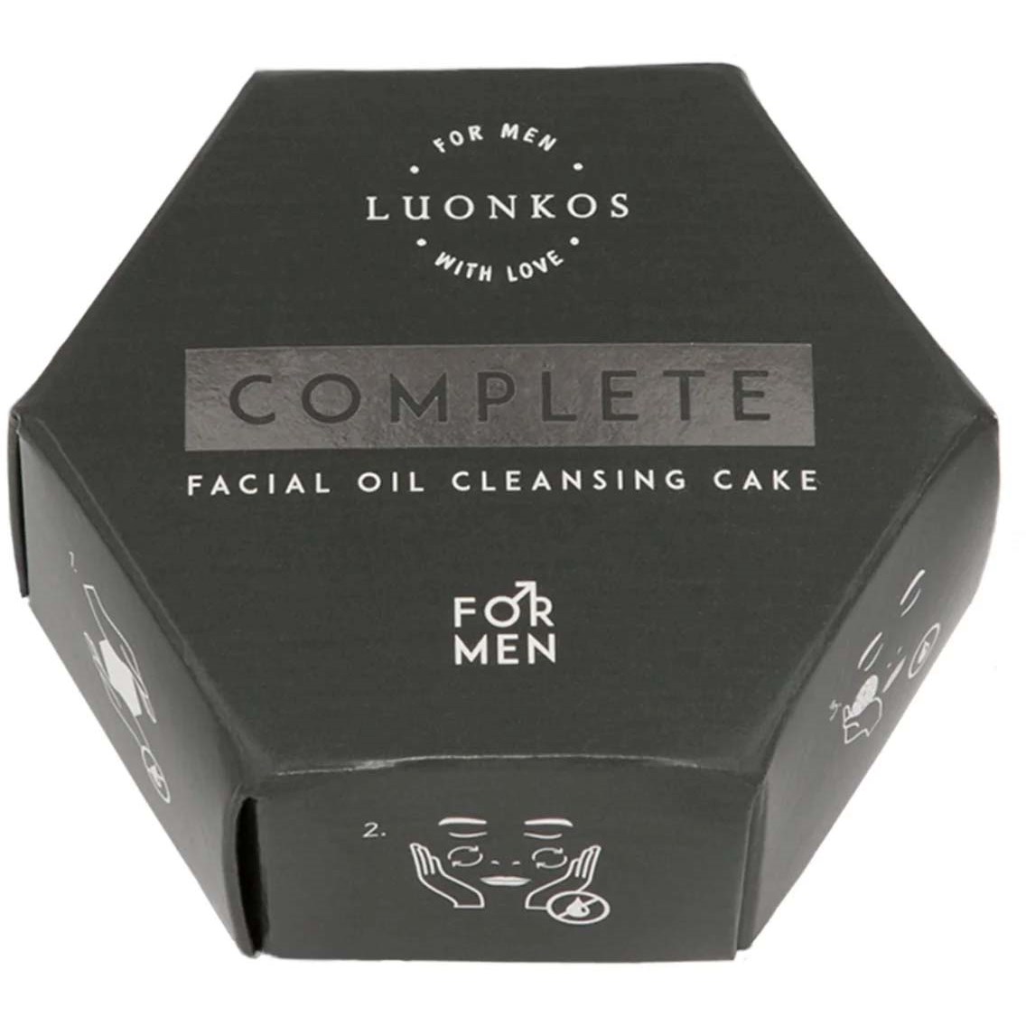 Luonkos Complete Facial Oil Cleansing Cake, For Men 55 g