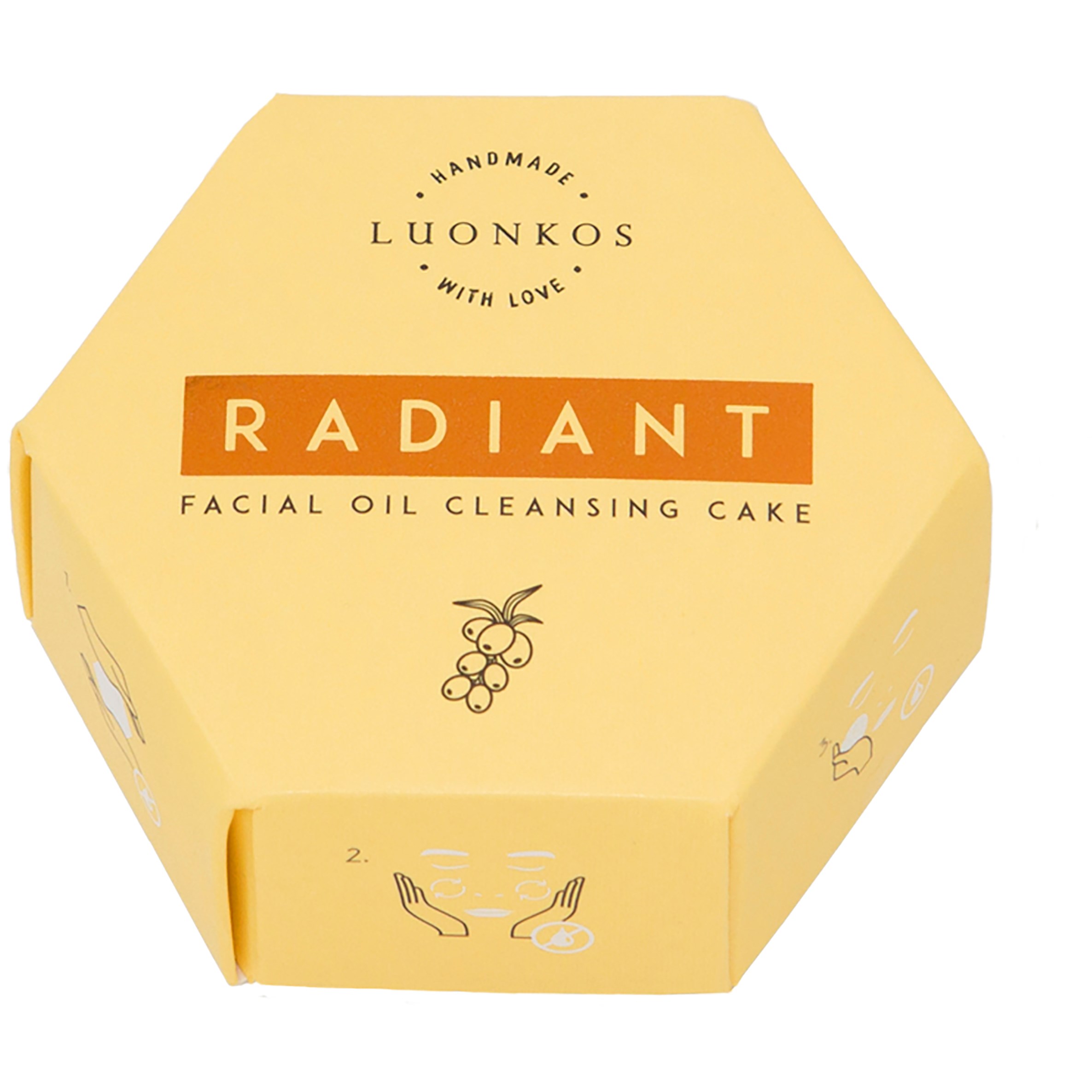Läs mer om Luonkos Radiant Facial Oil Cleansing Cake 60 g