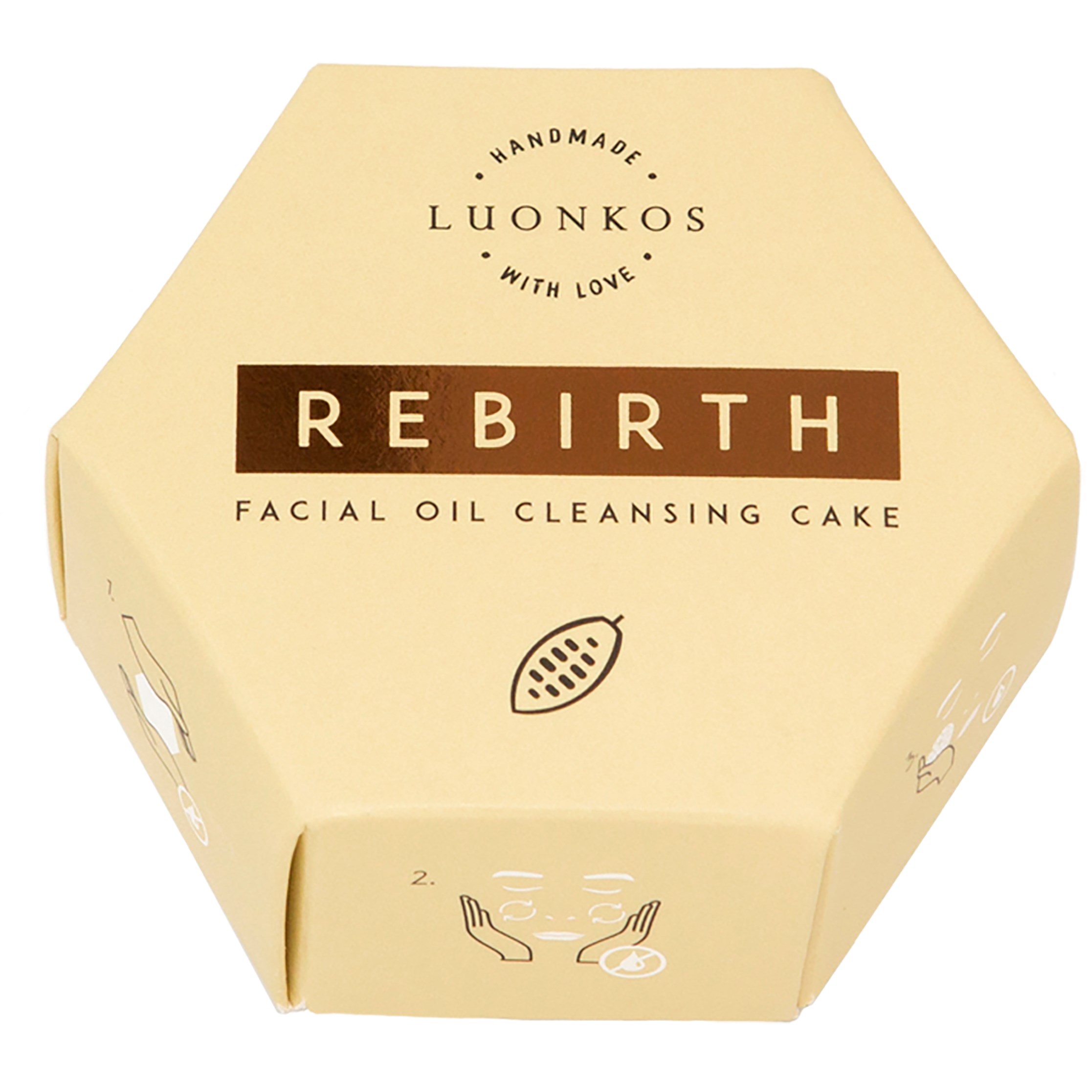 Läs mer om Luonkos Rebirth Facial Oil Cleansing Cake 60 g
