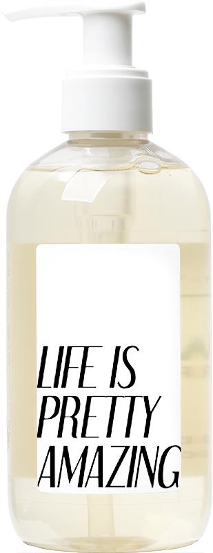 Luxe de Provence Words Liquid Soap White "Life is pretty amazing" 300ml
