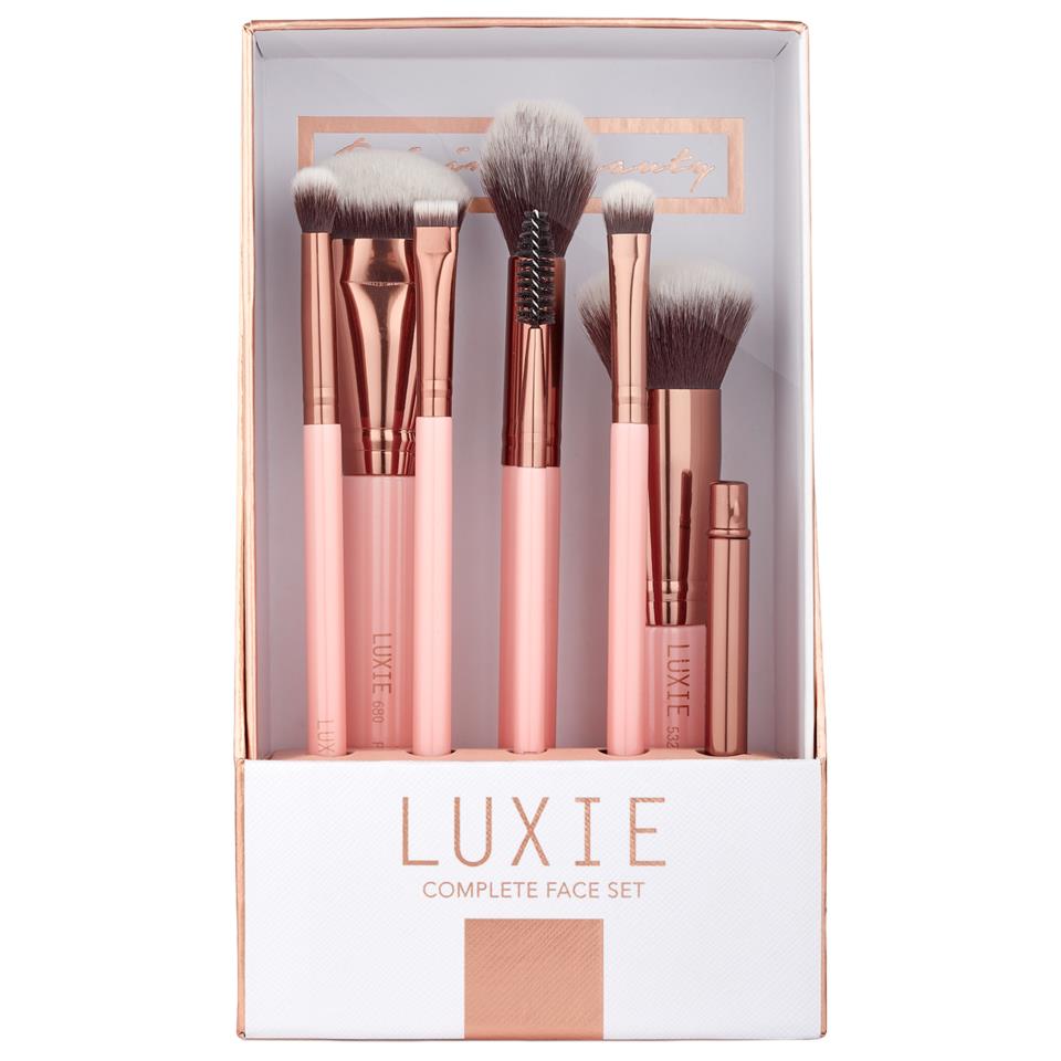 Luxie Rose Gold Complete Face Set