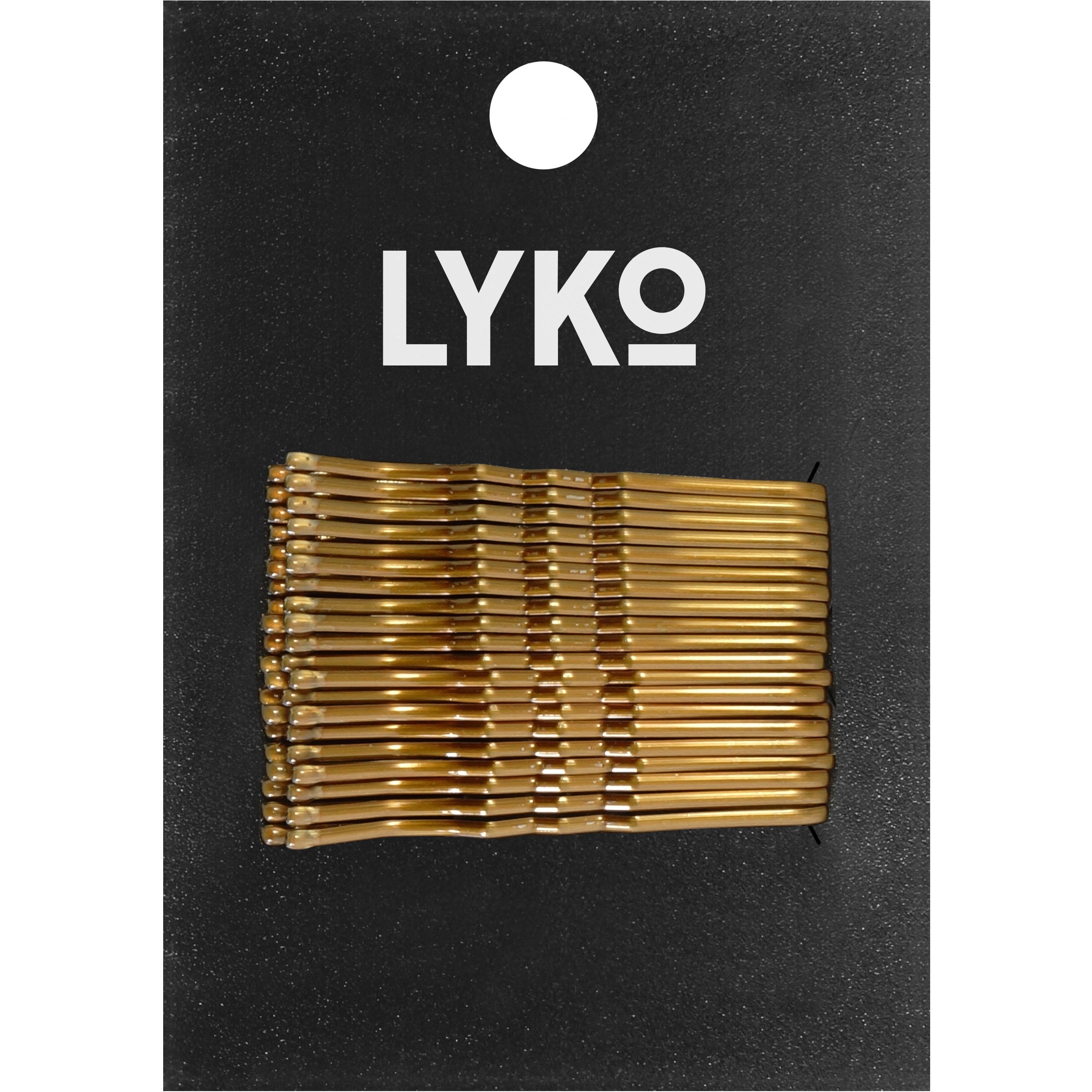 Läs mer om By Lyko Hairpins 45mm 20 pack Brown