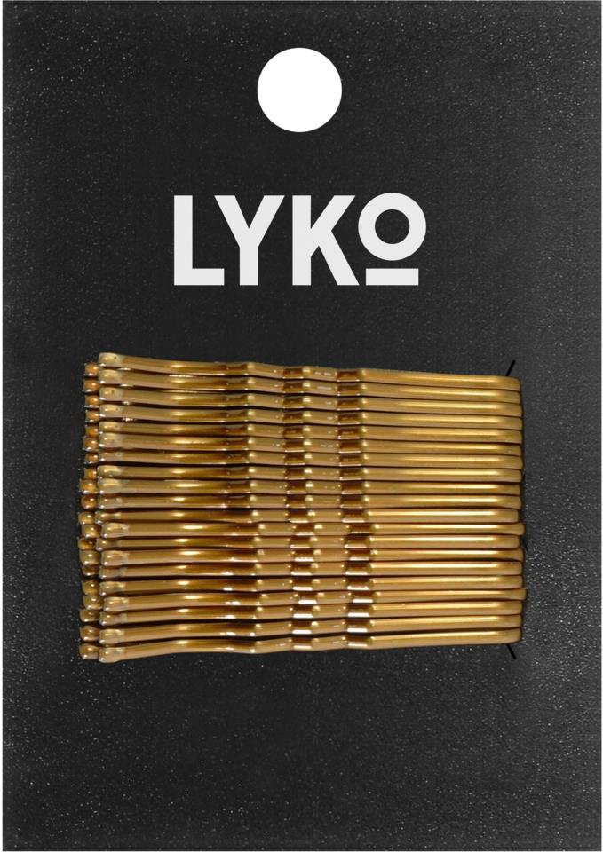 Lyko Hairpins 45mm Brown 20 pack