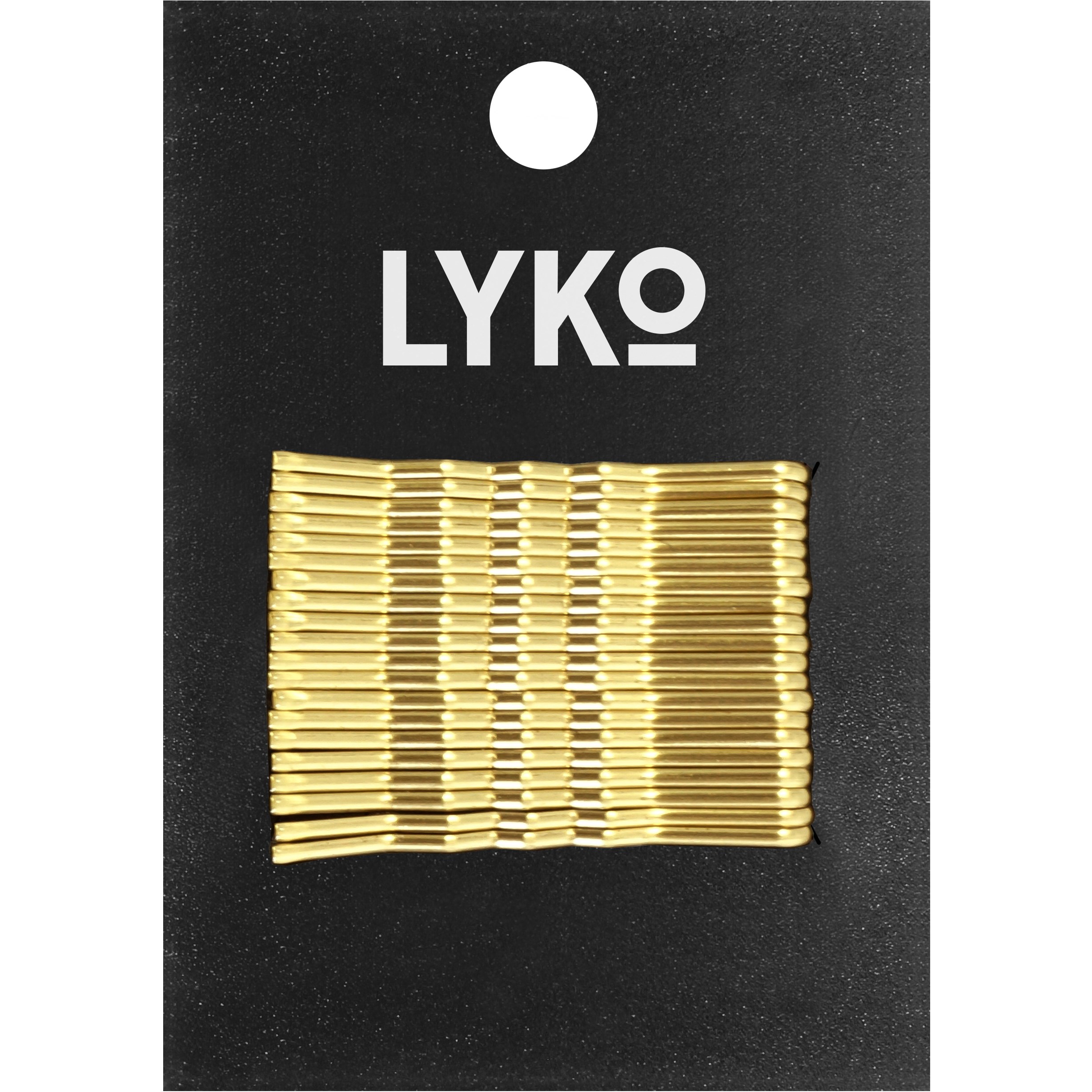 Läs mer om By Lyko Hairpins 45mm 20 pack Gold