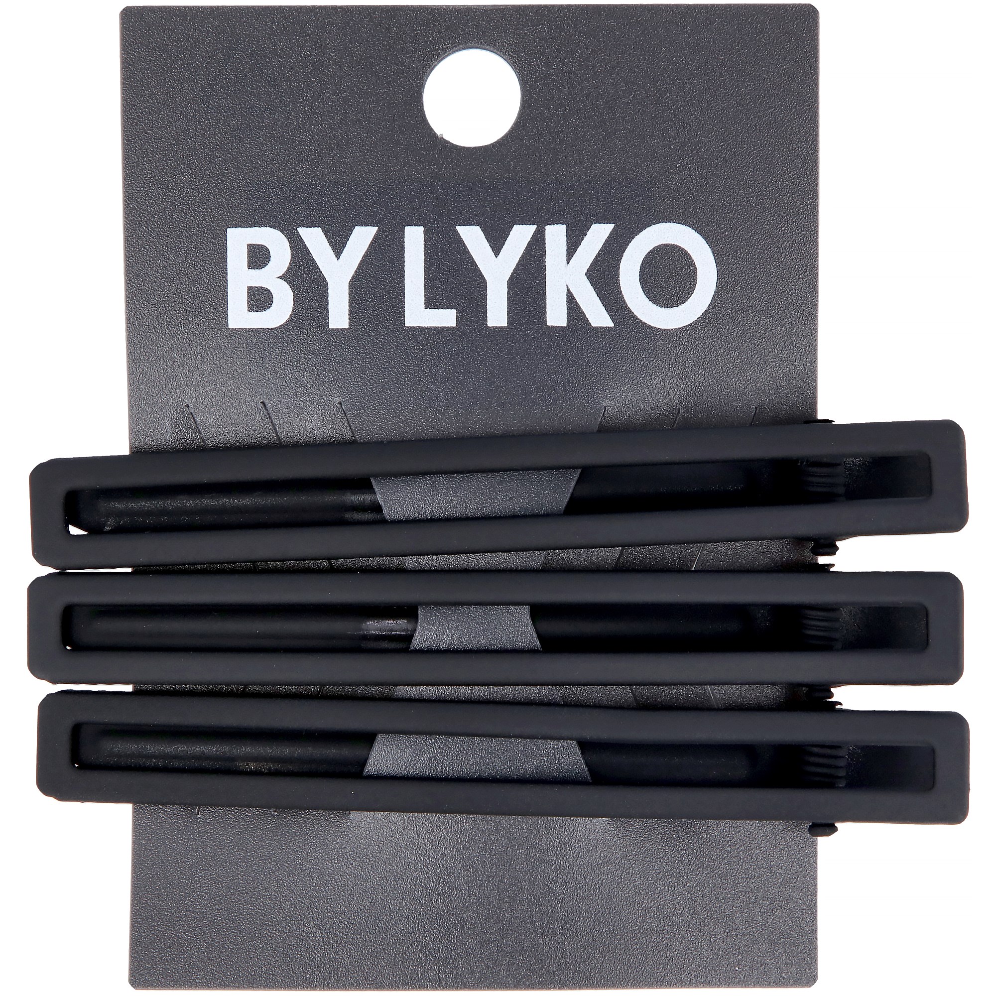 Läs mer om By Lyko 3-pack Stylist Clips Rubber