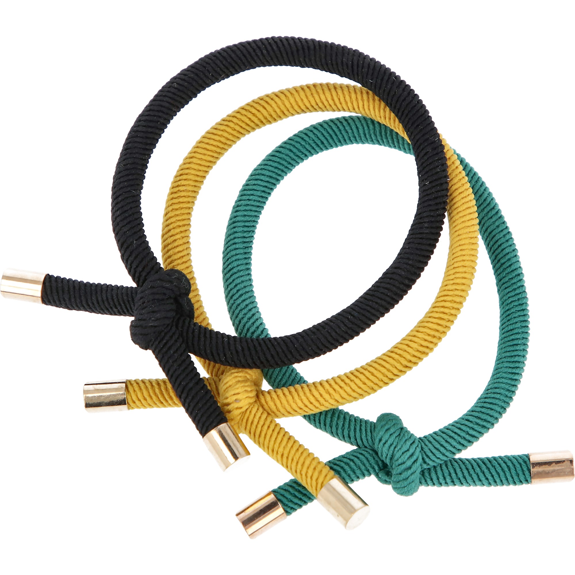 By Lyko Hair Tie 3 Pack Mustard