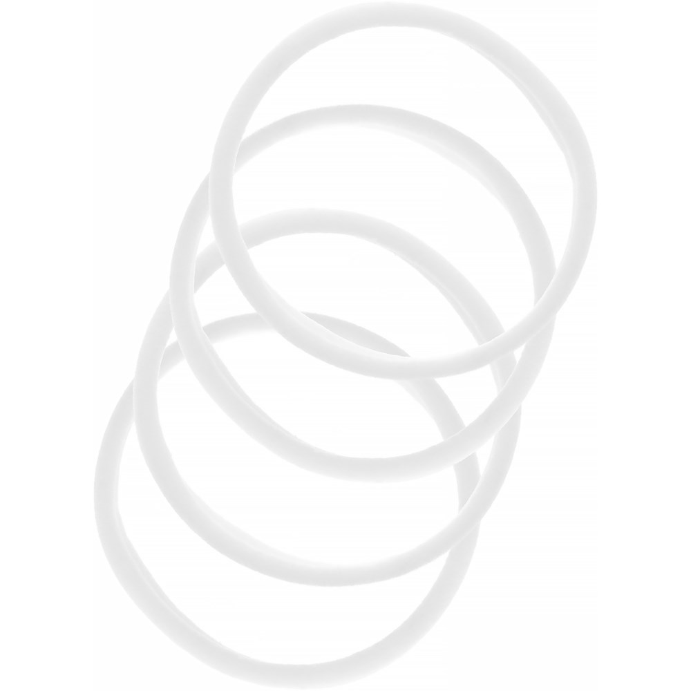 By Lyko By Lyko 4-pack Soft Hair Ties White