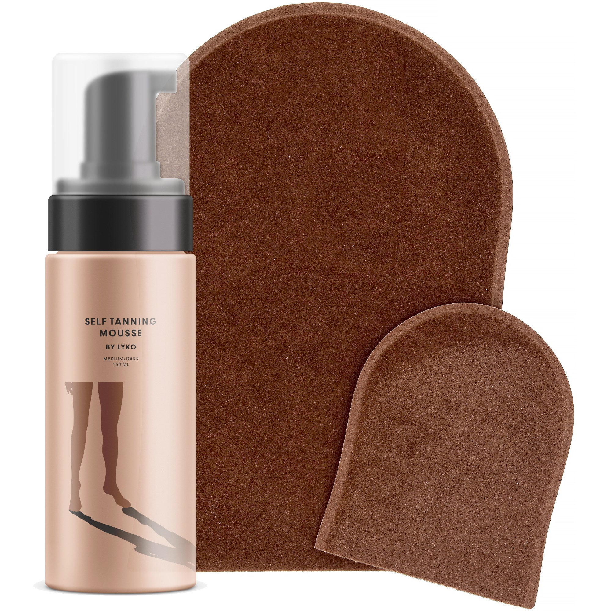 By Lyko Amazingly Even Self Tan Kit Dark