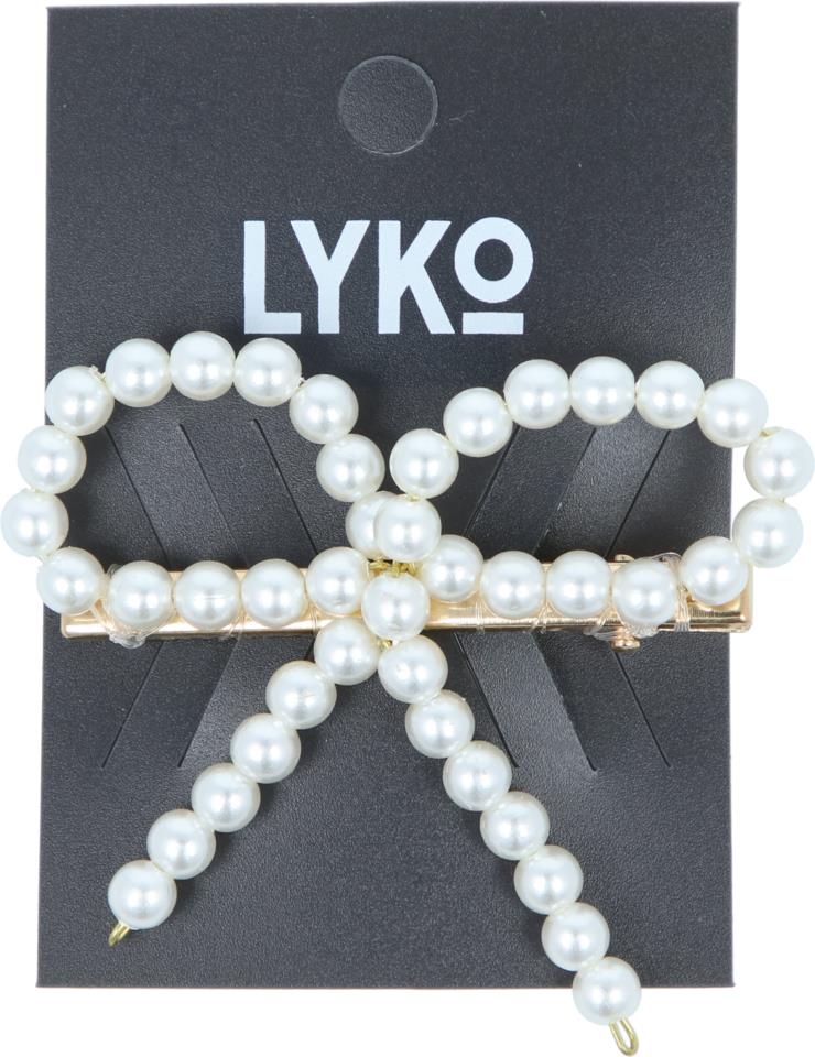 Lyko Barrette Pearls White