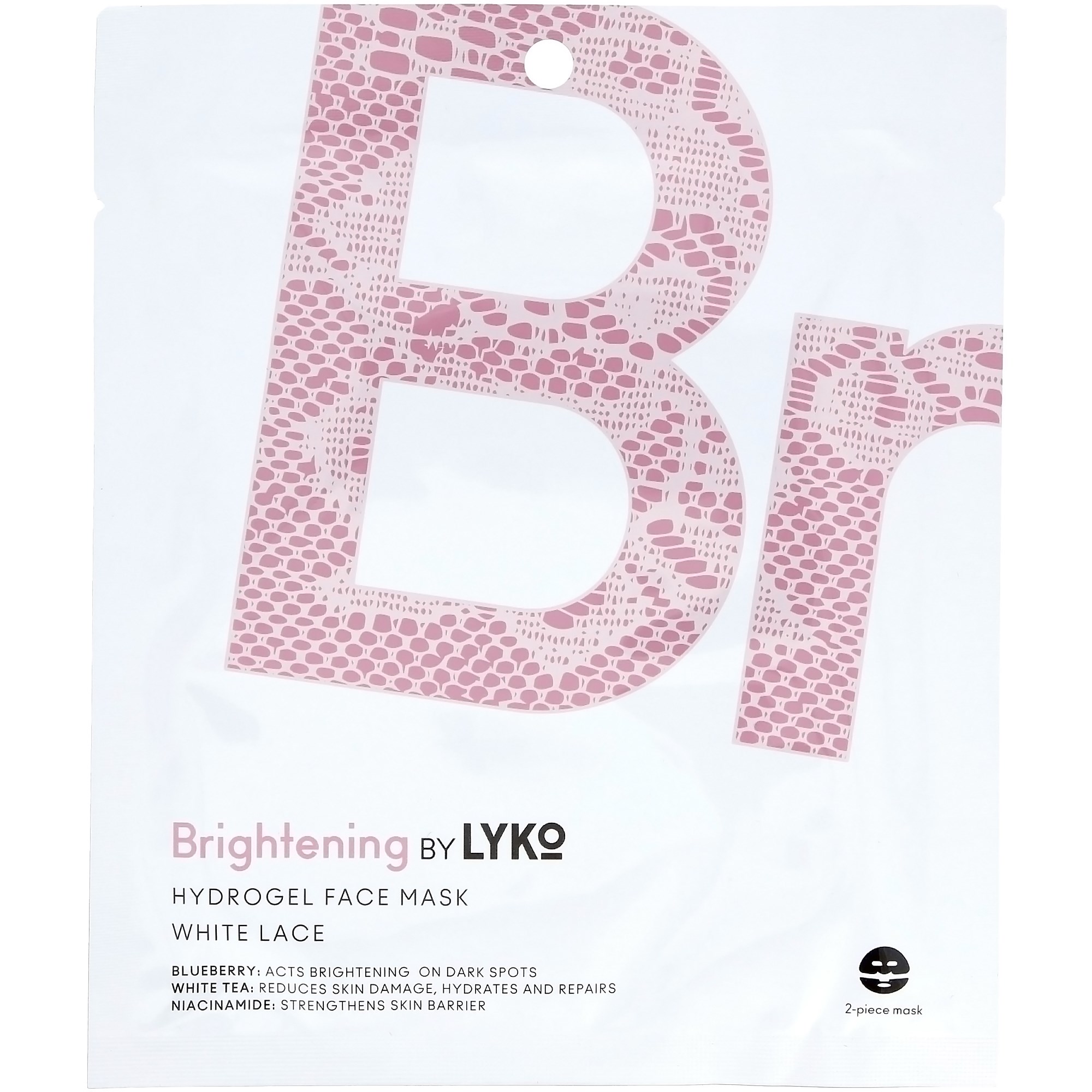 Läs mer om By Lyko Brightening Hydrogel Face Mask