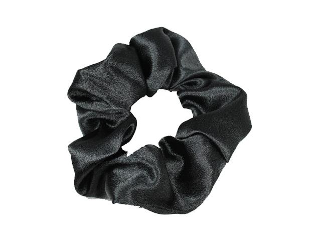 Lyko Enfärgad Scrunchie I Silklook Black