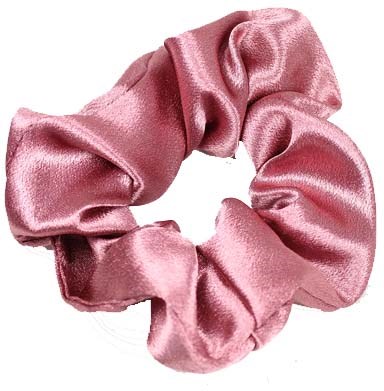 By Lyko Scrunchie with a Silk Look Old pink