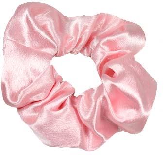 Lyko Enfärgad Scrunchie I Silklook Pink