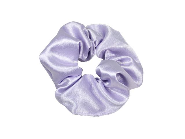 Lyko Ensfarvet Scrunchie I Silkelook Purple