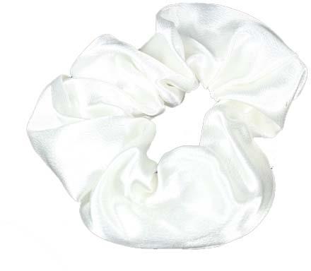 Lyko Scrunchie with a Silk Look White