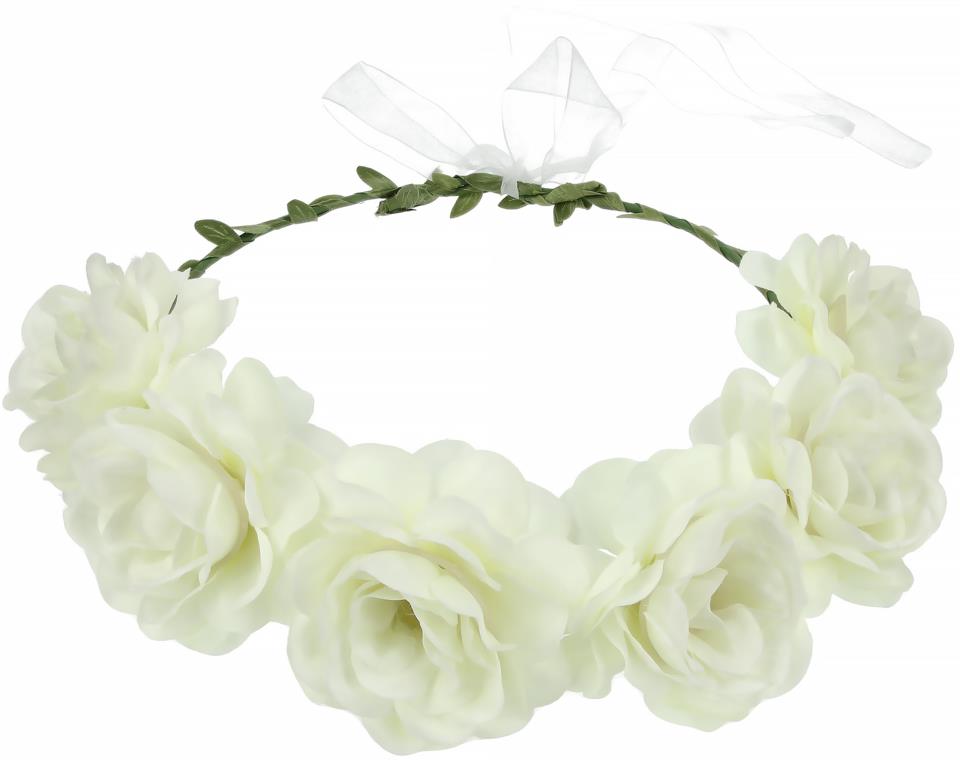 Lyko Flower Wreath White