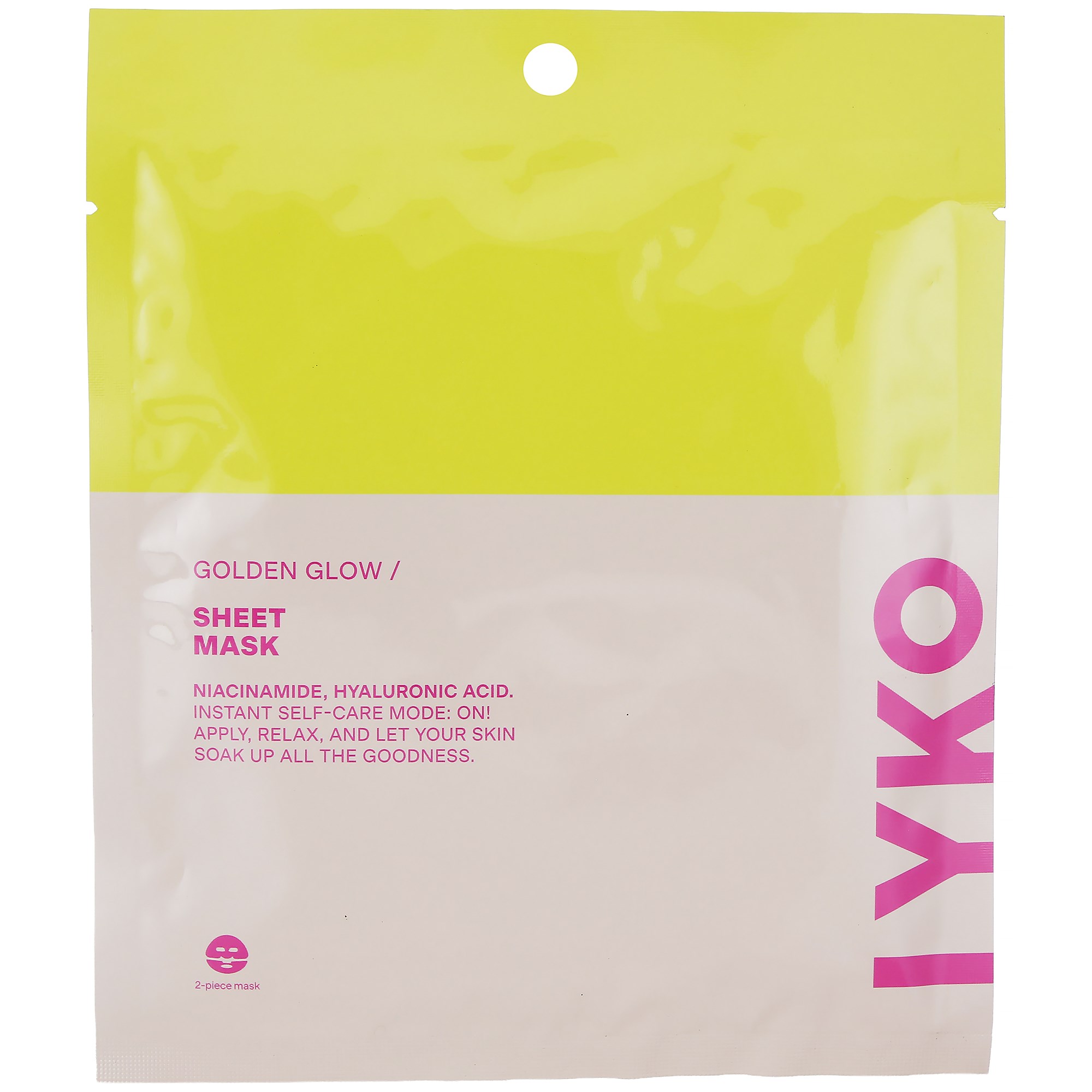 By Lyko Glow boost Hydrogel Face Mask