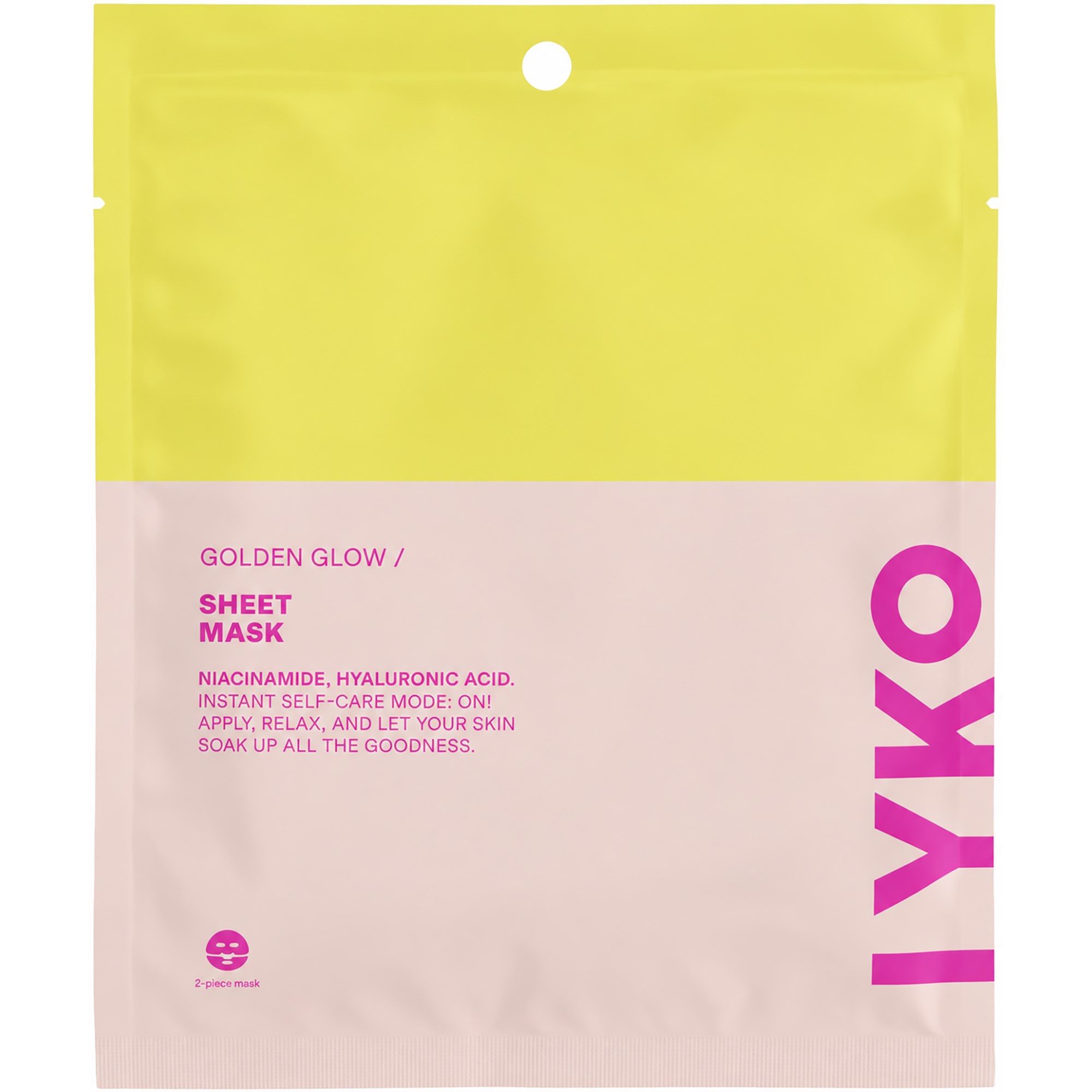 By Lyko Glow boost Hydrogel Face Mask