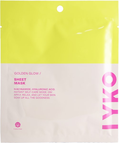 By Lyko Glow boost Hydrogel Face Mask