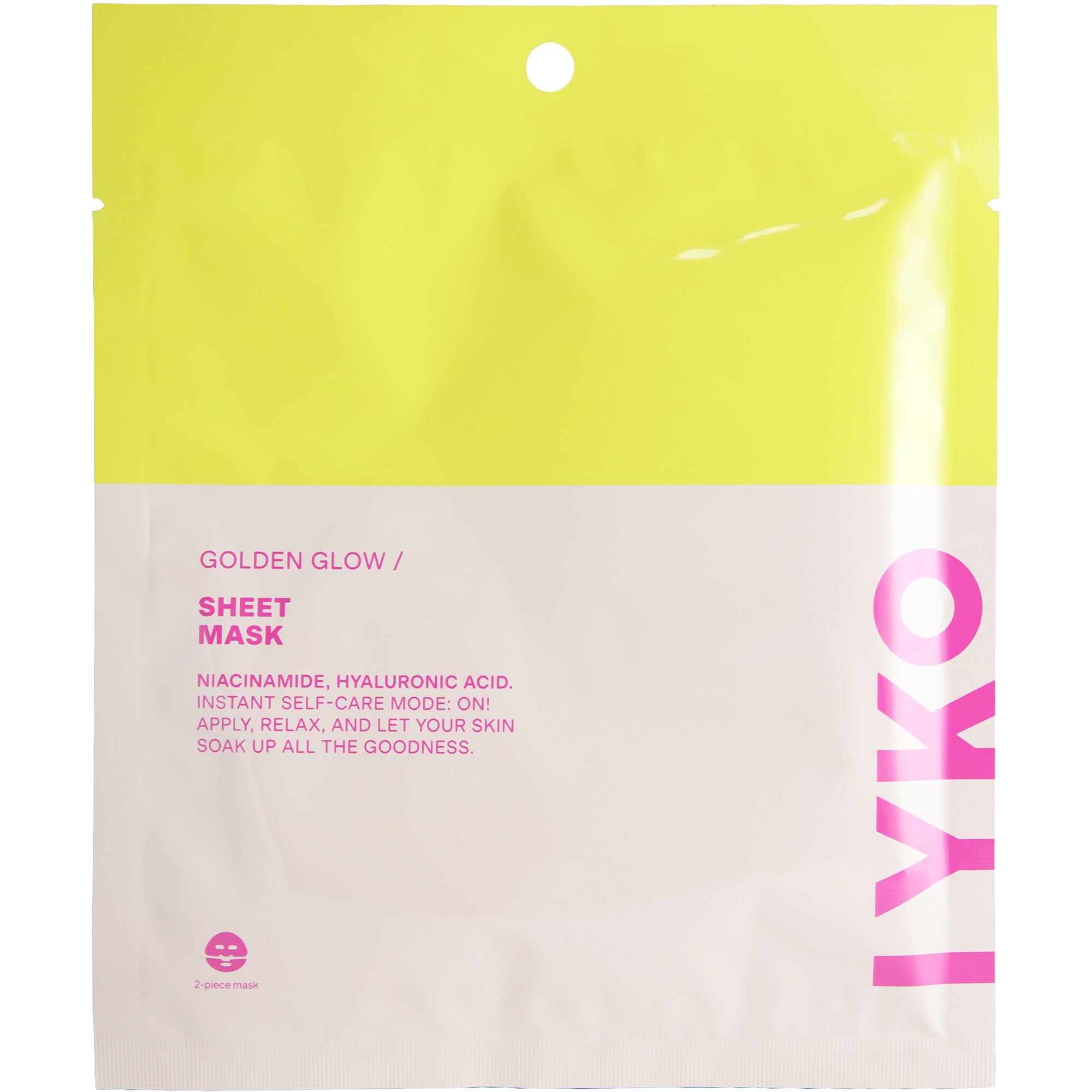 By Lyko Glow boost Hydrogel Face Mask
