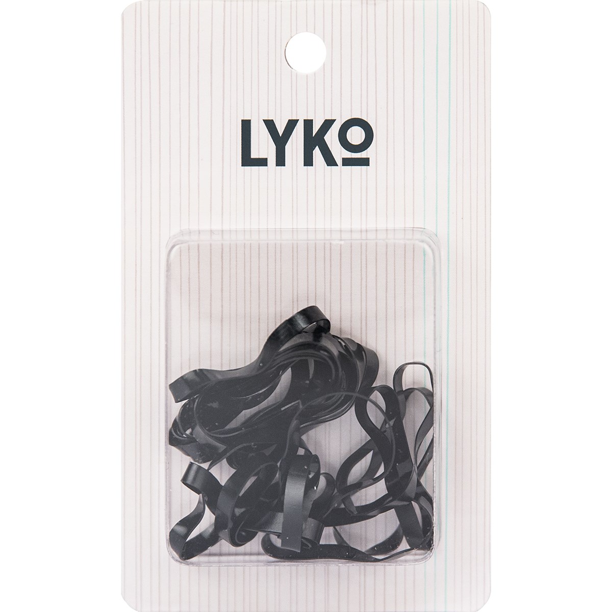 Läs mer om By Lyko Hair Band 20-Pack Black