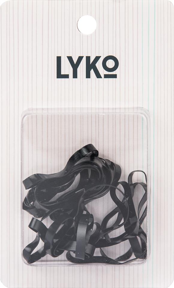 Lyko Hair Band Black 20-pack