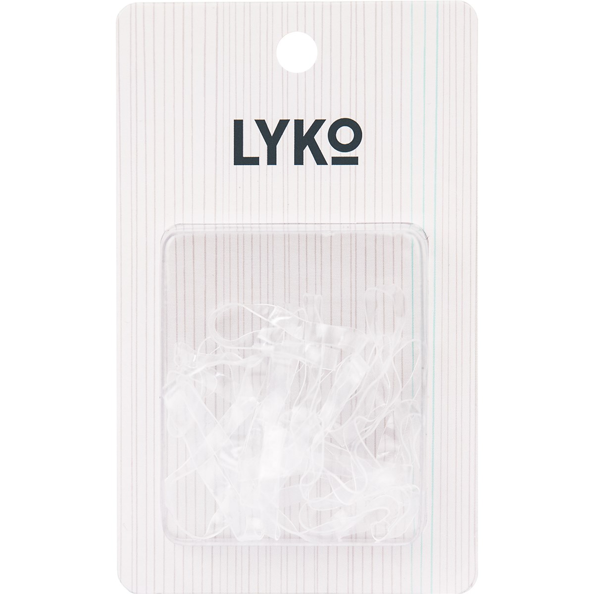 Läs mer om By Lyko Hair Band 20-Pack Transparent