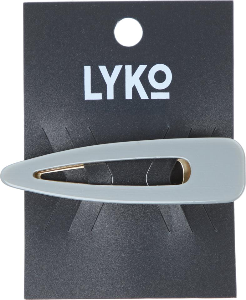 Lyko Hair Clip Akryl Look Grey
