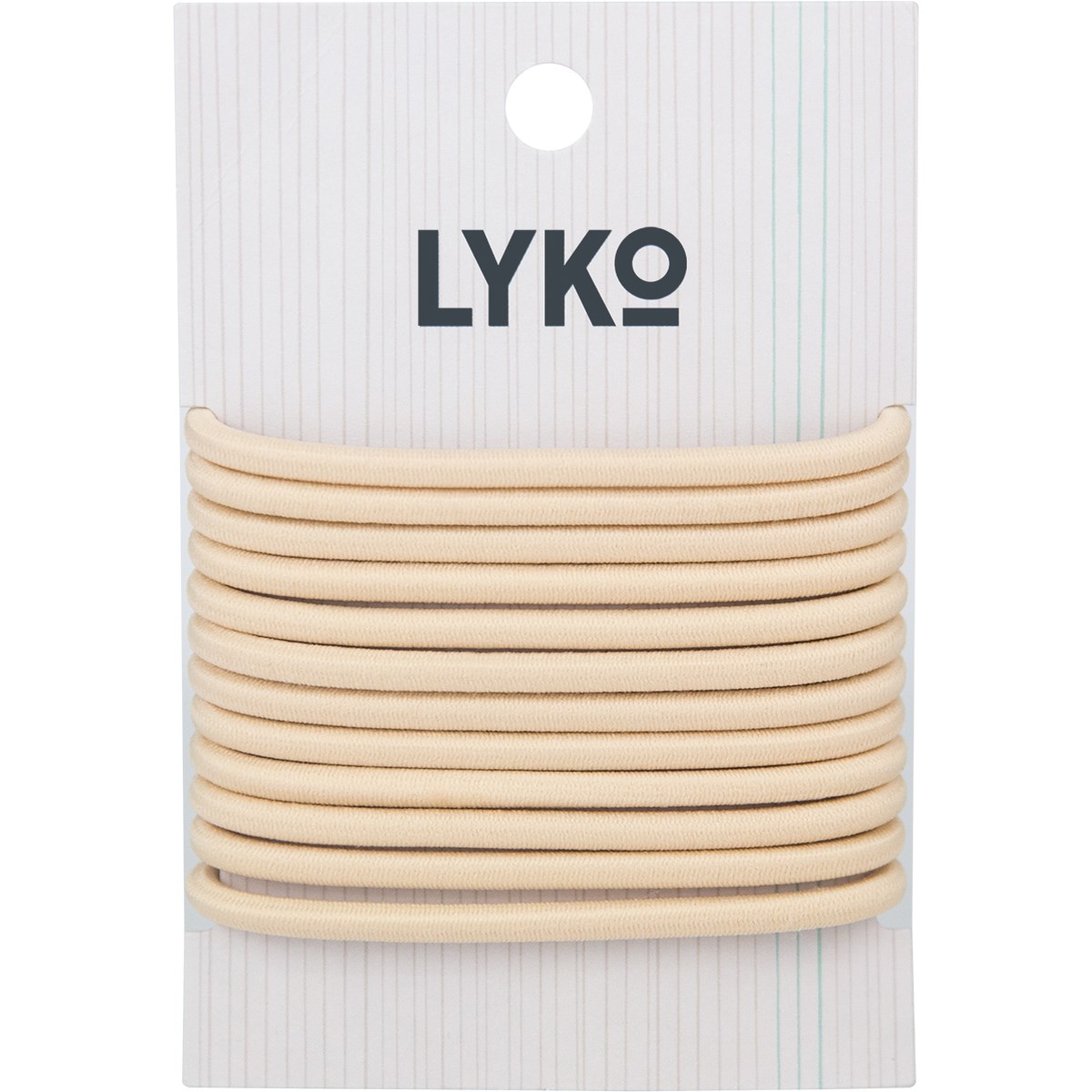 Läs mer om By Lyko Hair Tie e 12-Pack Blond