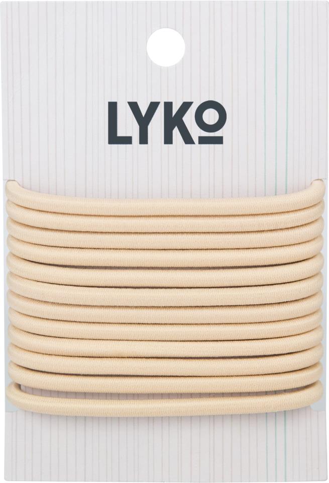 Lyko Hair Tie Blonde 12-Pack