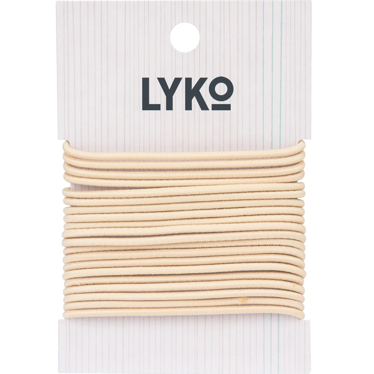 Läs mer om By Lyko Hair Tie e 20-Pack Blond