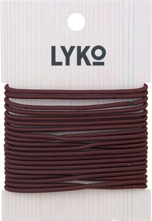 By Lyko Hair Tie 20-Pack Brown