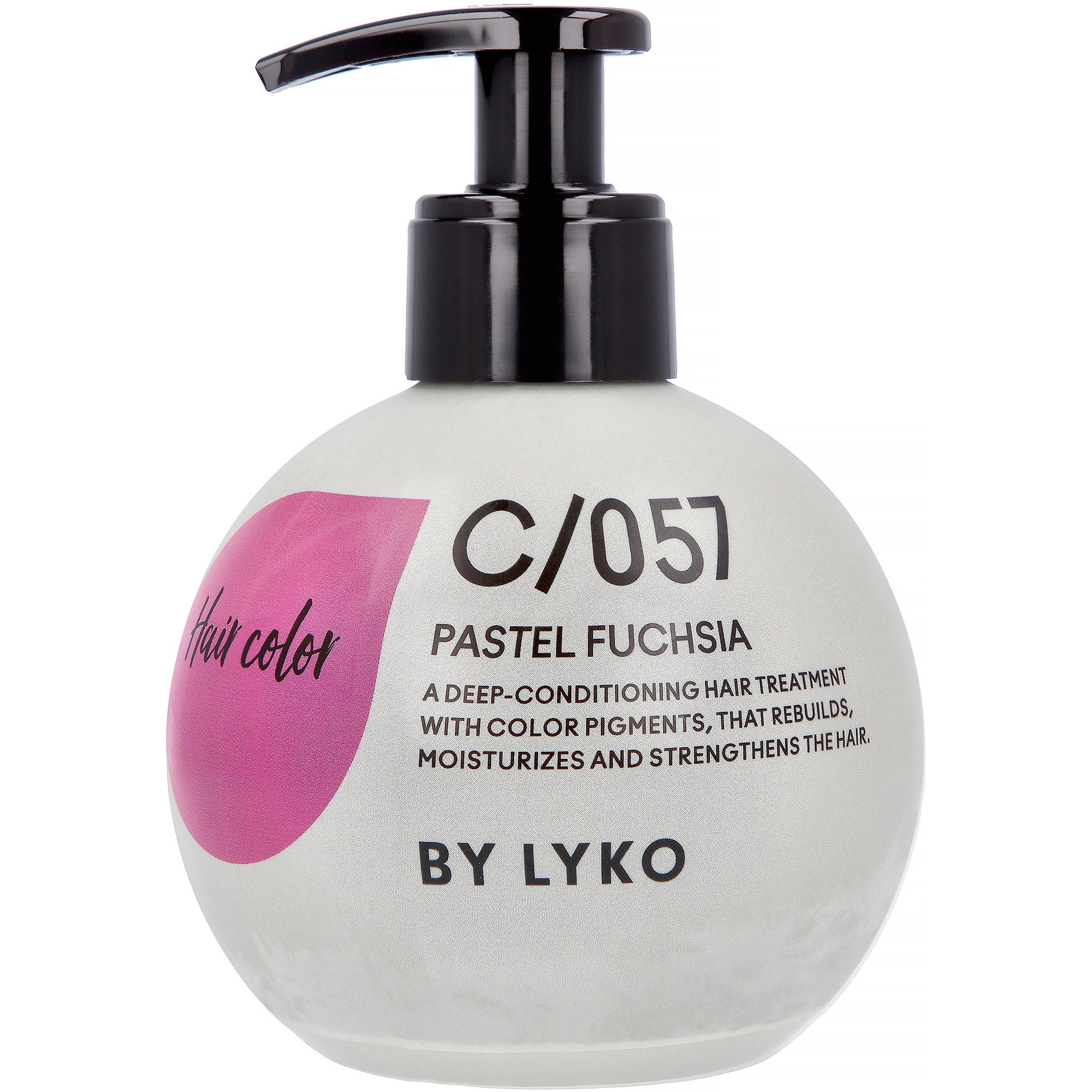 Läs mer om Lyko Haircolor C/057 Pastel Fuchsia 200ml färgbomb