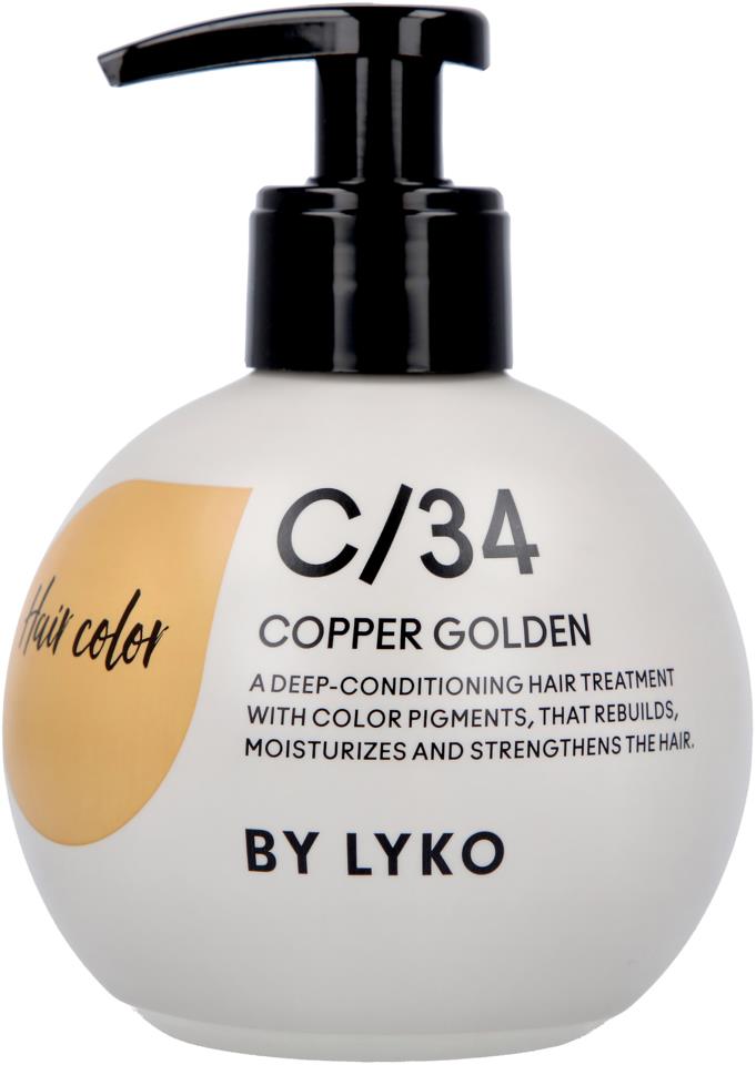 Lyko Haircolor C/34 Copper Golden 200 ml