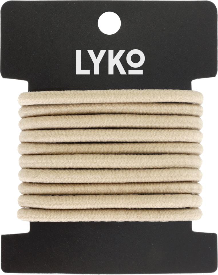 Lyko Hairscrunchie Soft Off White 10 pack 