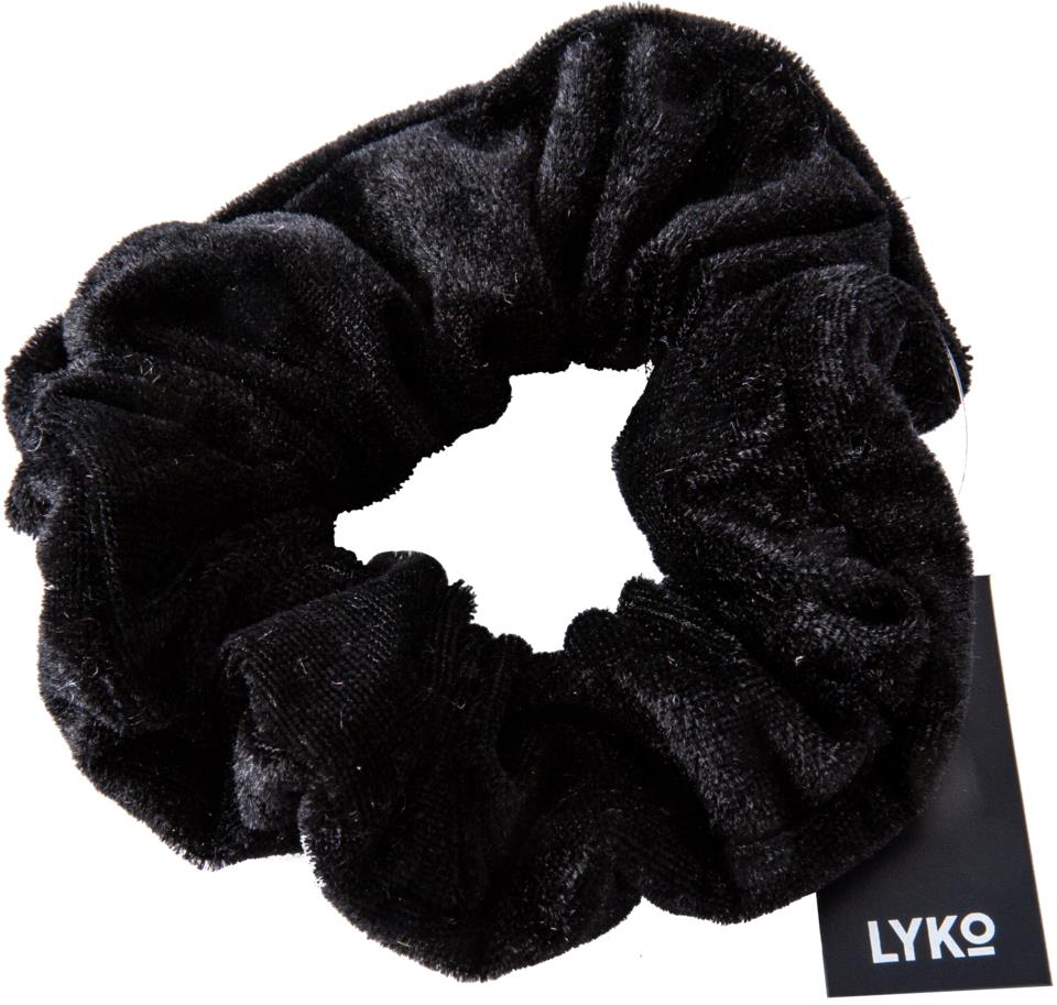 Lyko Hairscrunchie Velvet Black