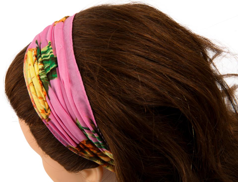 Lyko Headband Pineapple Pattern Pink