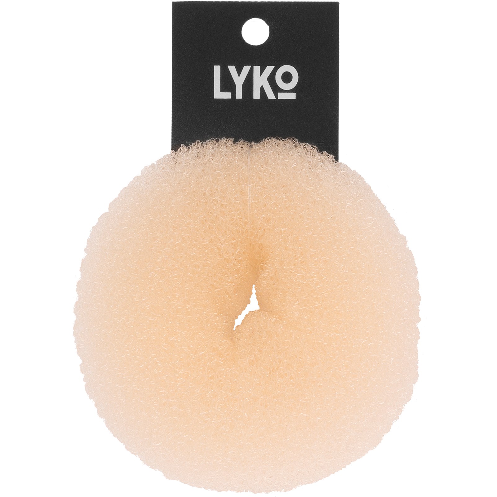 Läs mer om By Lyko Hair Bun Large White Donut Big White