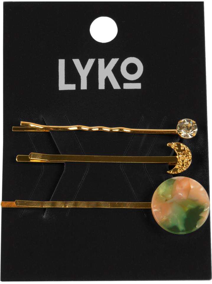 Lyko Hairpins Pink 3-pack
