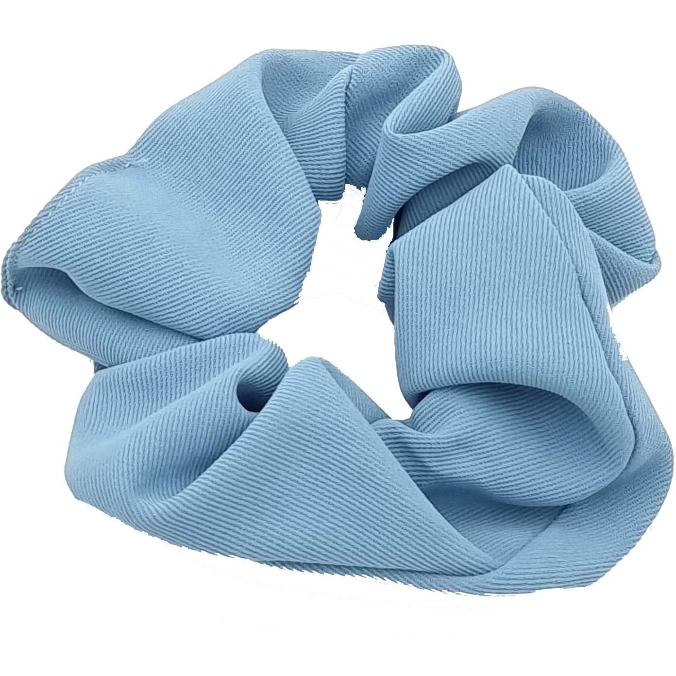 By Lyko Hårscrunchie satinlook Lt Blue