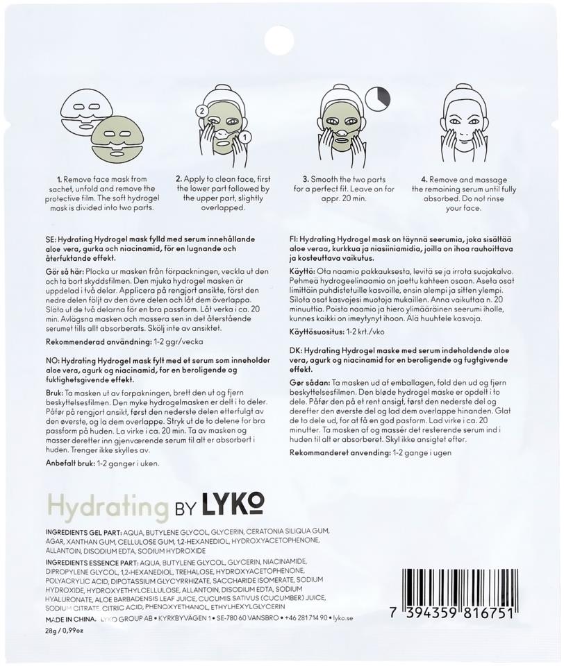 Lyko Hydrating Hydrogel Face Mask