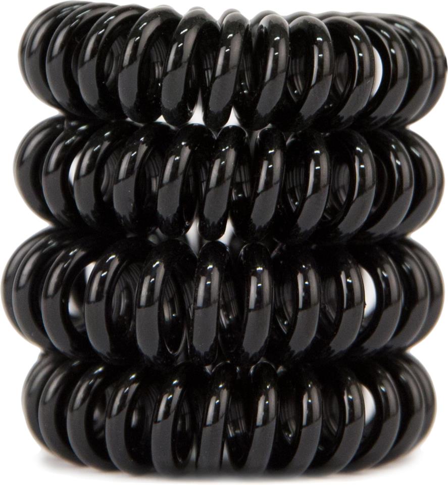 Lyko Invisible Hair Tie Black 4-pack