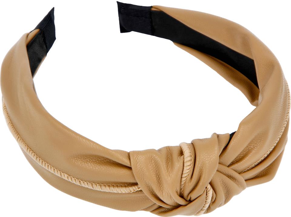 Lyko Knotted Headband in Artificial Leather