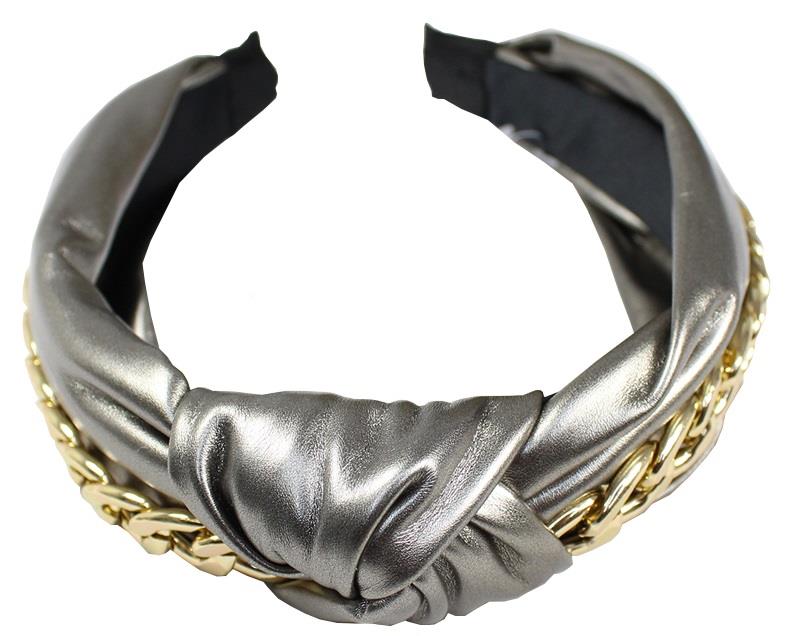 LYKO Headband with gold chain