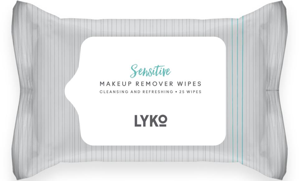 Lyko Makeup Remover Wipes Sensitive 25-Pack