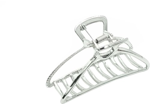By Lyko Metal Clip open shape Silver