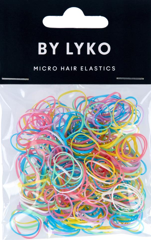 Lyko Mini Hair Elastics Colourful 250 Pack