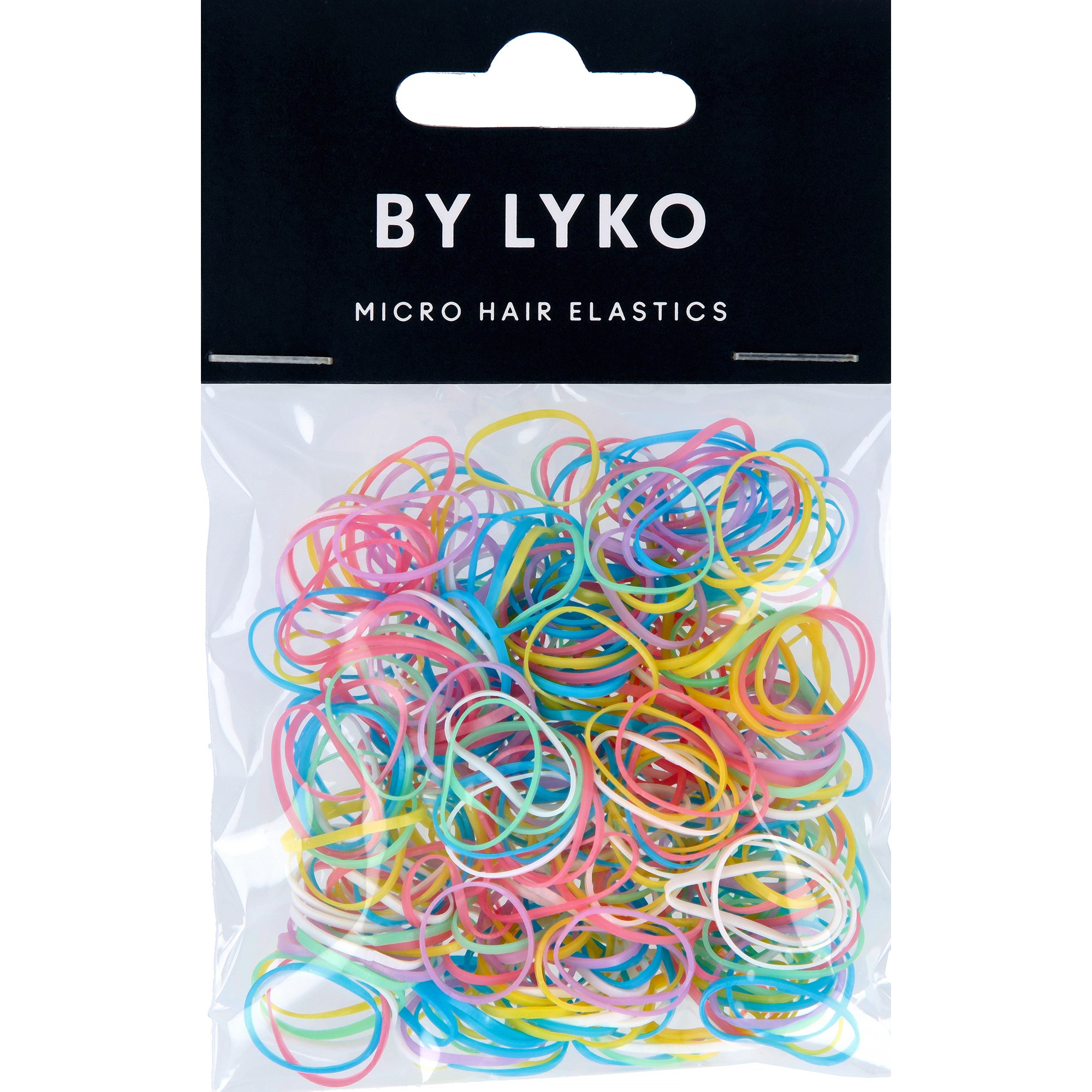 Läs mer om By Lyko Mini Hair Elastics Colourful 250 Pack