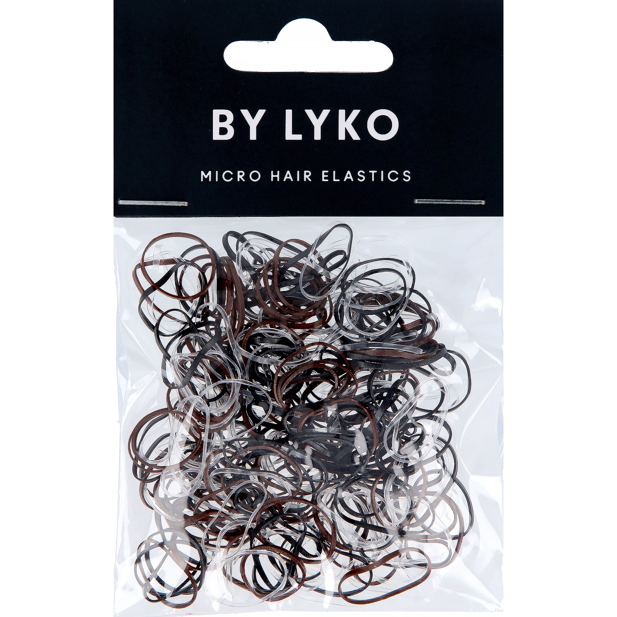 By Lyko Mini Hair Elastics Neutral 250 Pack